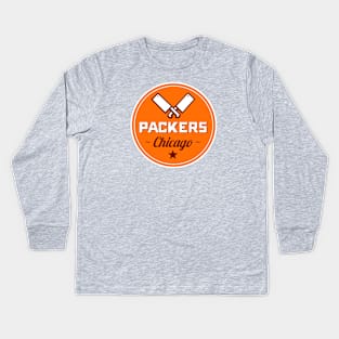 DEFUNCT - CHICAGO PACKERS Kids Long Sleeve T-Shirt